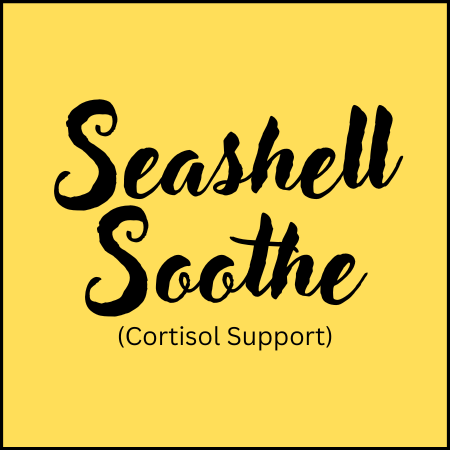 Seashell Soothe – Nourishing Calming Herbal Tea (Cortisol Support)
