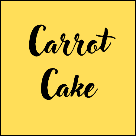 Carrot Cake - Caffeine Free