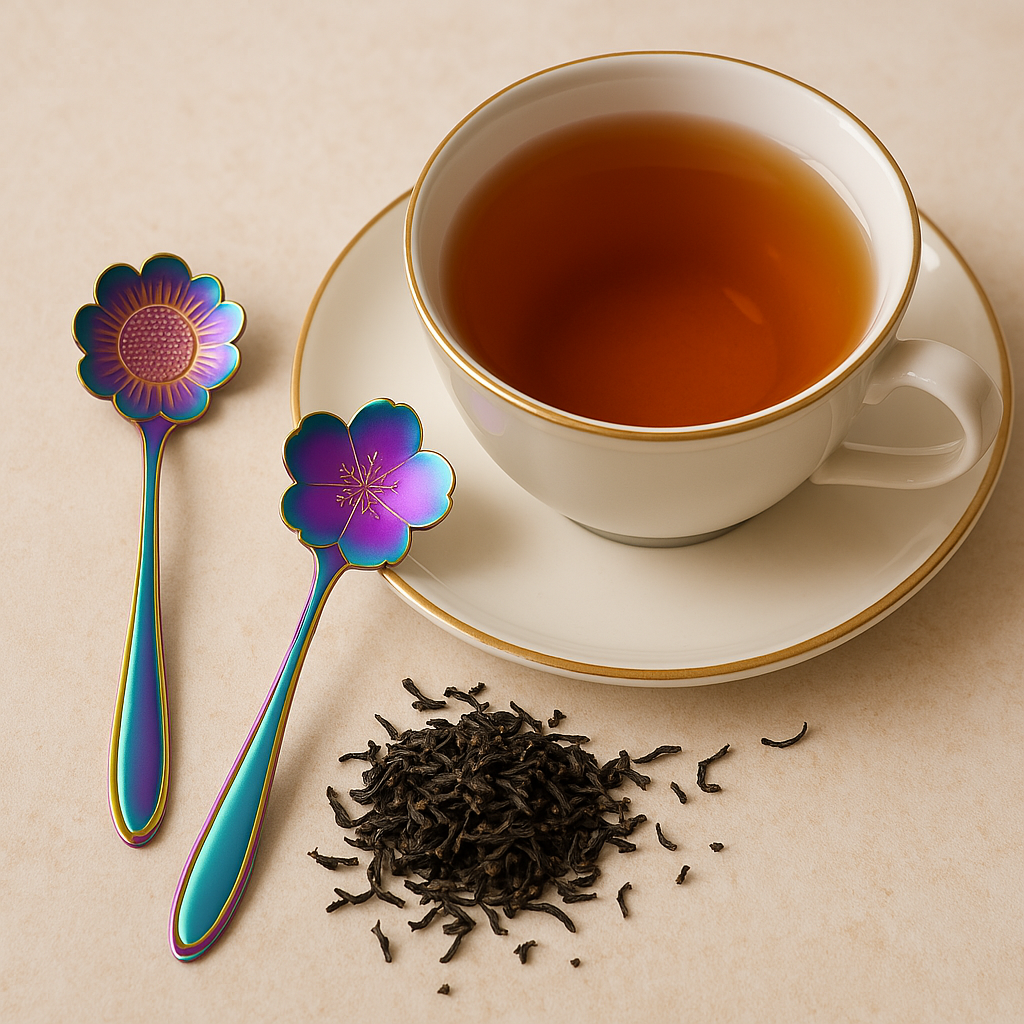 Rainbow Flower Tea Spoon