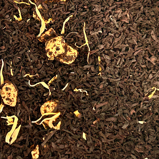 Mango Sands tropical mango black tea loose leaf blend