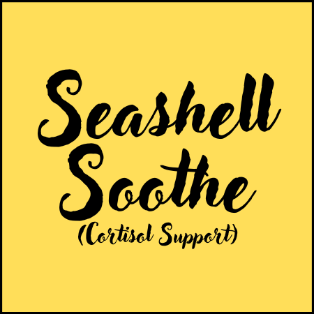 Seashell Soothe – Nourishing Calming Herbal Tea (Cortisol Support)